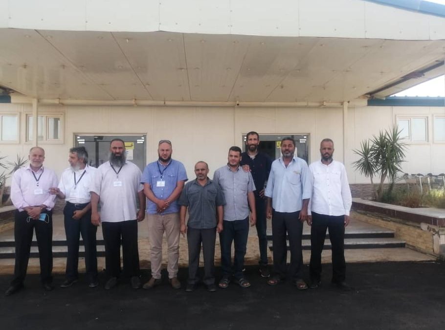 زيارة ميدانية الى محطة مطار الزنتان